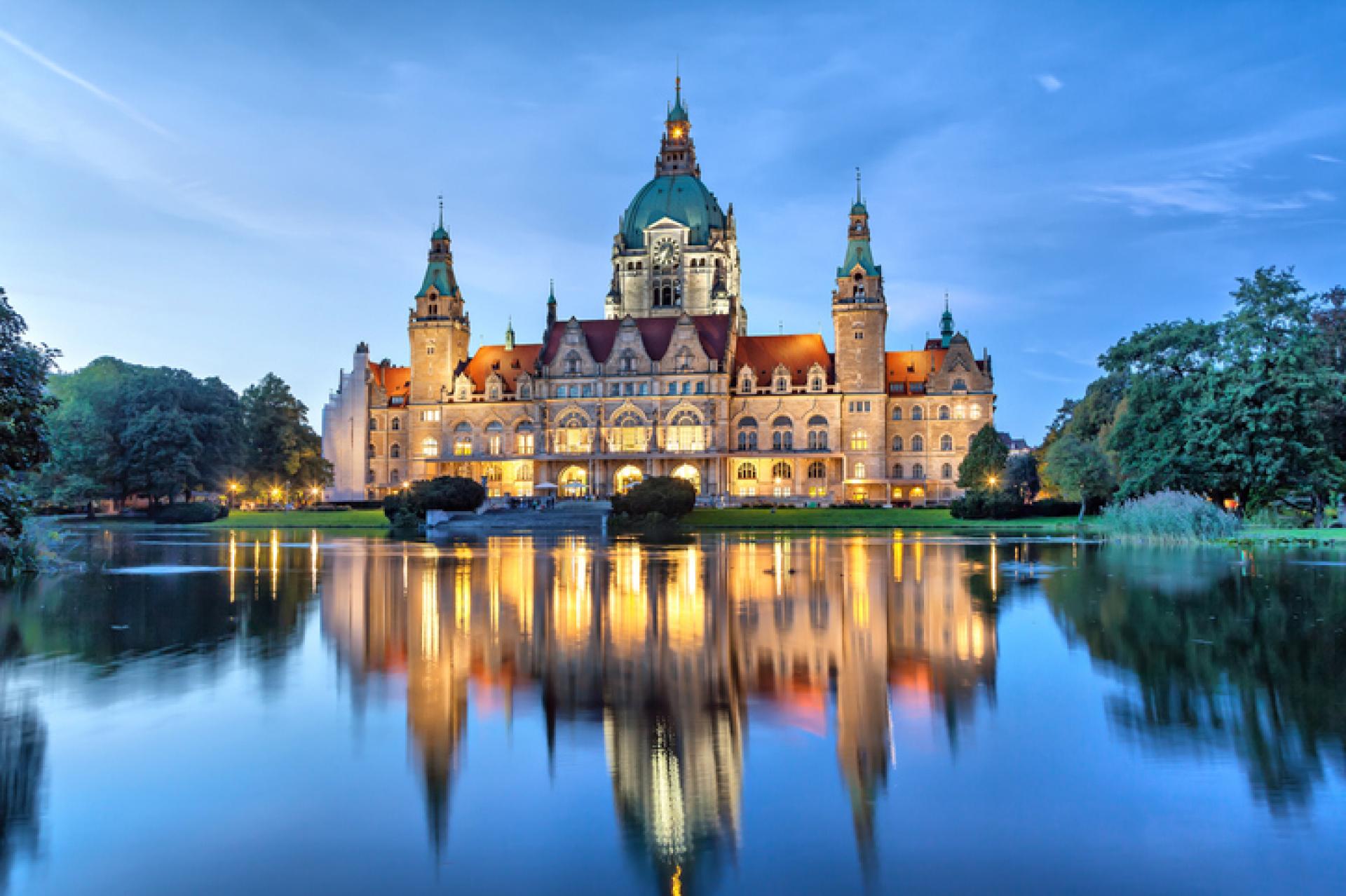 Das Rathaus von Hannover . Foto: bbsferrari