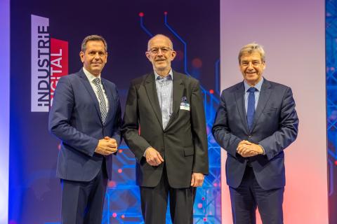 Olaf Lies, Ludwig von Reiche, Dr. Volker Schmidt, Industrie digital 2023